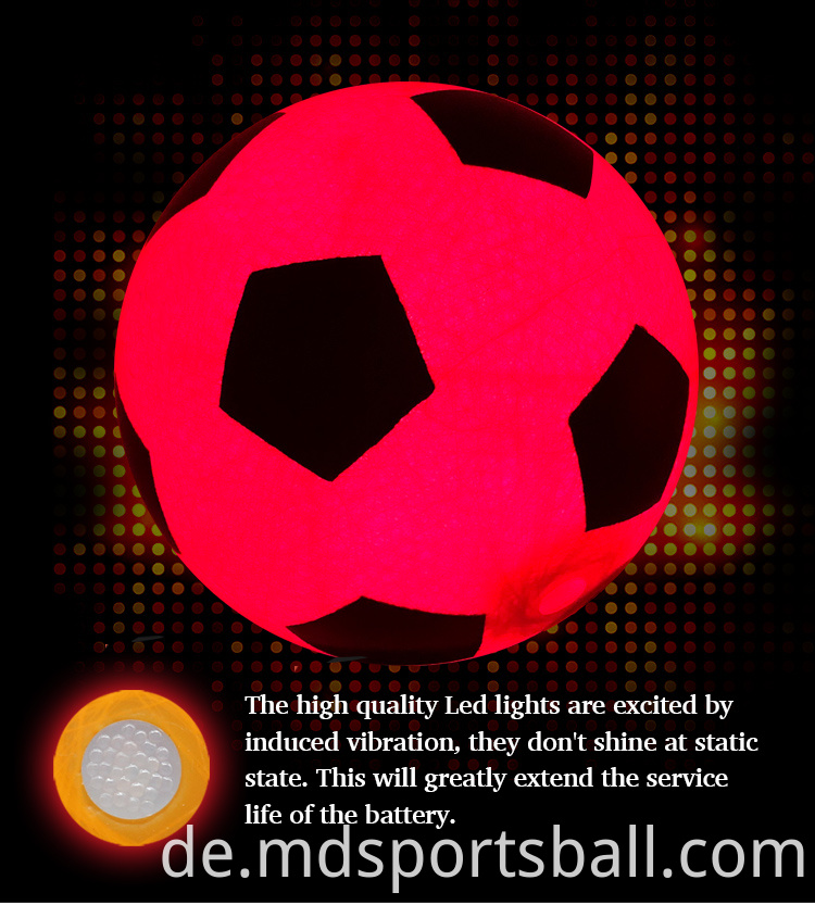 led soccer ball